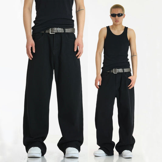 RT No. 9611 BLACK WIDE JEANS