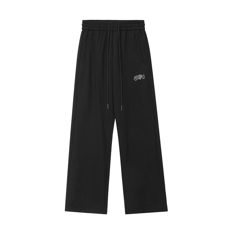 RTK (W) No. 1280 RECONSTRUCTED DRAWSTRING STRAIGHT WIDE SWEATPANTS