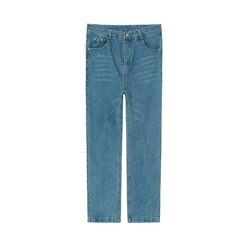 RT No. 5405 BLUE CASUAL STRAIGHT DENIM JEANS