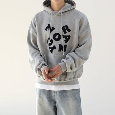 RT No. 9744 EMBROIDERED PULLOVER HOODIE