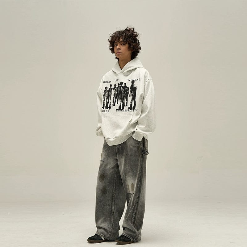 RT No. 10039 PUNK SHADOW PULLOVER HOODIE