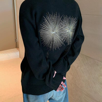RT No. 5505 KNITTED FIREWORK SWEATER