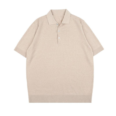 RT No. 5122 KNITTED BUTTON-UP S/S SHIRT