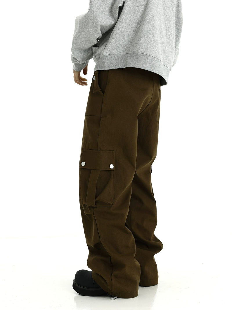 RT No. 10816 WIDE STRAIGHT CARGO PANTS