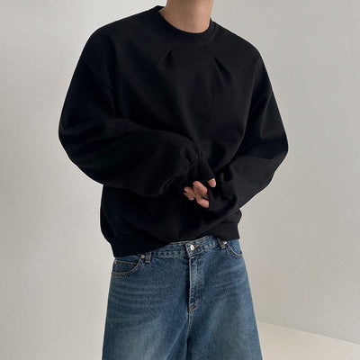 RT No. 6525 FRONT FOLDED PULLOVER SWEATER