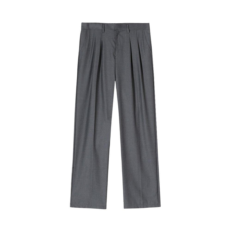 RT No. 4470 WIDE STRAIGHT DRAPE PANTS