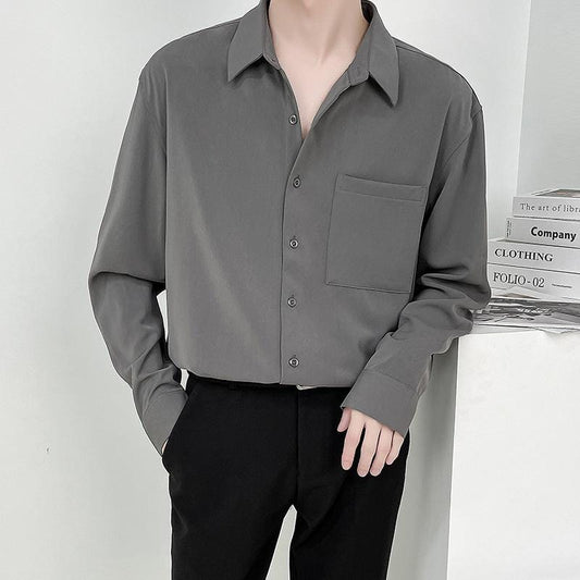 RT No. 8078 COLLAR BUTTON-UP SHIRT