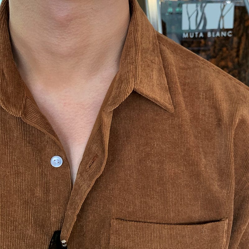 RT No. 6319 CORDUROY COLLAR SHIRT