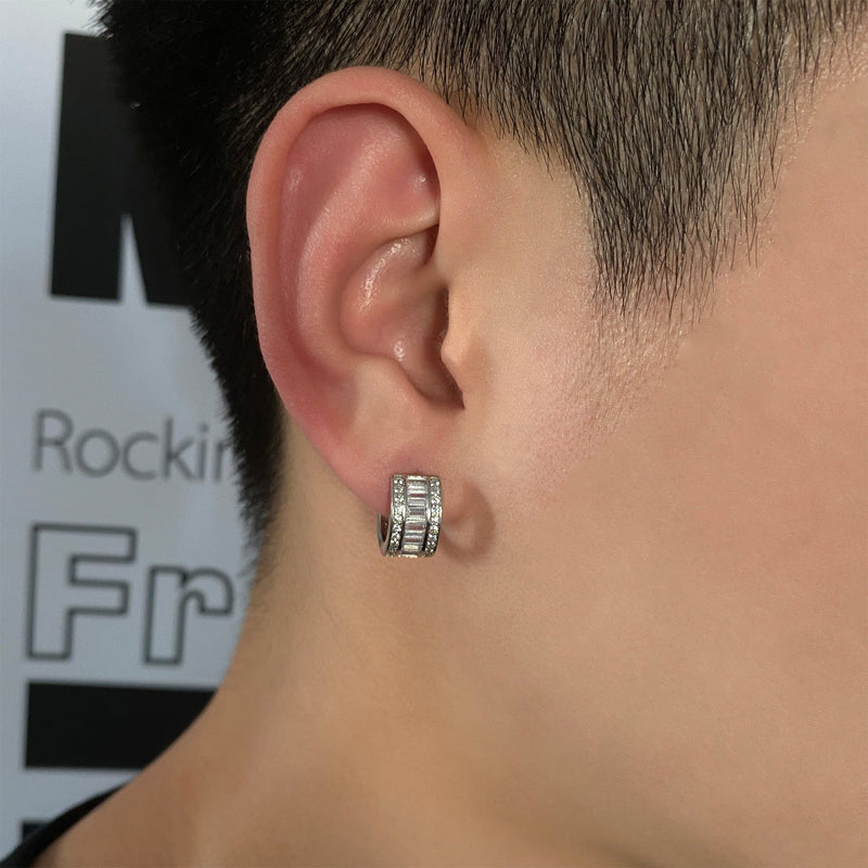 THICK DIAMOND STYLED EARRING