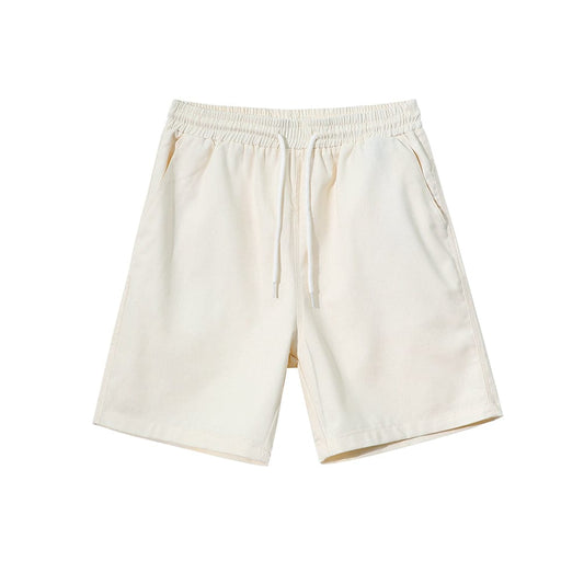 RT No. 9077 KHAKI CREAM LINEN SHORTS