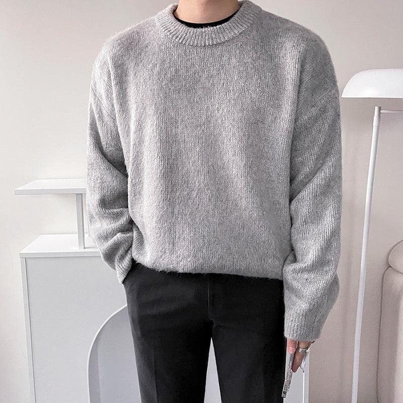 RT No. 6218 KNITTED ROUND NECK SWEATER