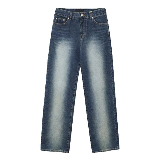 RT No. 6860 GRADIENT FADED STRAIGHT DENIM JEANS