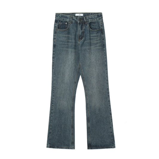 RTK (W) No. 1910 DARK BLUE SLIM STRAIGHT DENIM JEANS