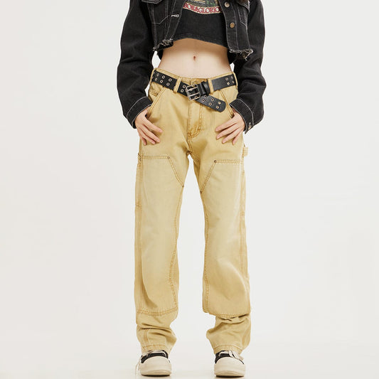 RTK (W) No. 1355 RECONSTRUCTED STRAIGHT JEANS