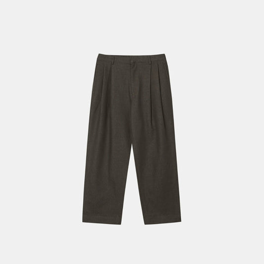 RT No. 10927 FOLDED PLEATED STRAIGHT PANTS