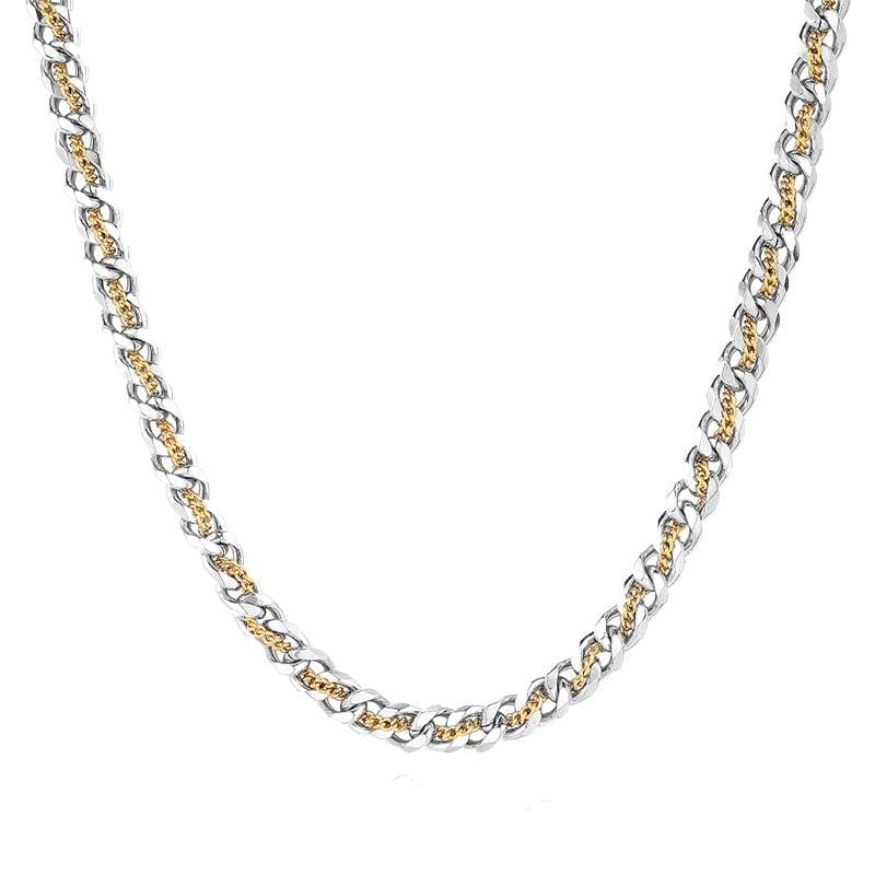 INSIDE INNER CUBAN CHAIN NECKLACE