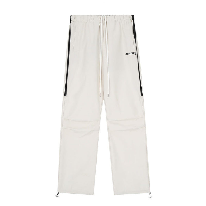 RTK (W) No. 2058 DRAWSTRING NYLON ZIPPER SPORT PANTS