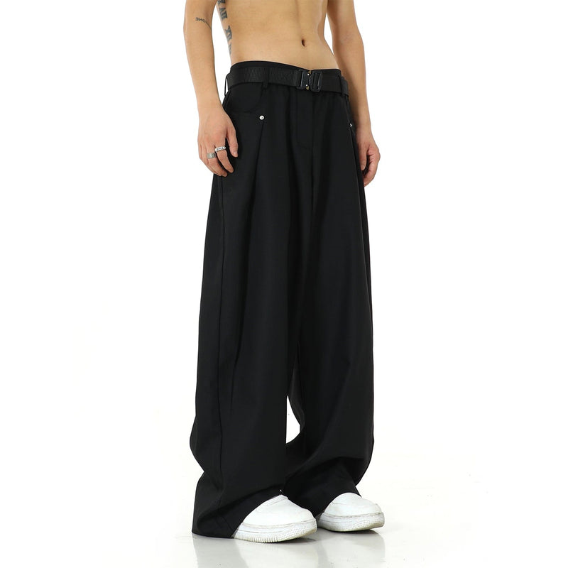 RT No. 9761 FOLDED WIDE PANTS