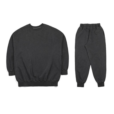 RT No. 5046 GRAY WASHED SWEATER & SWEATPANTS (TWO PIECE)