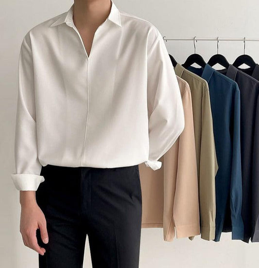 RT No. 2564 V-NECK COLLAR SHIRT