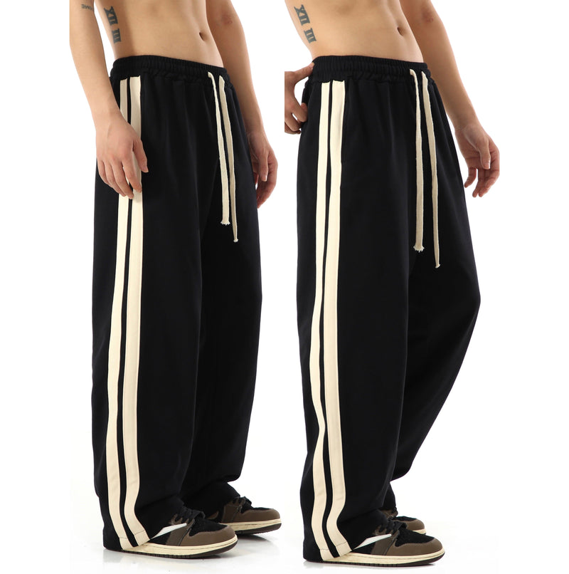 RT No. 9725 BLACK STRIPED PANTS