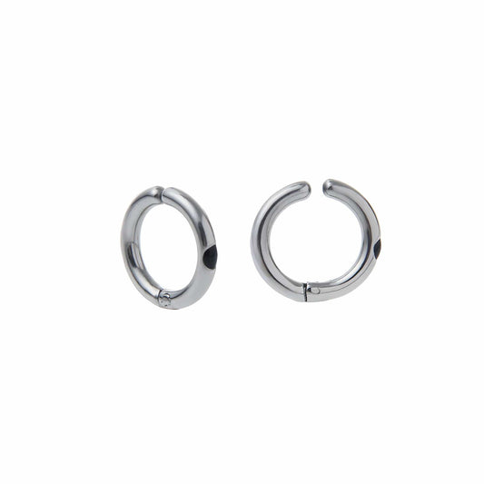 CLIP ON HOOP EARRING