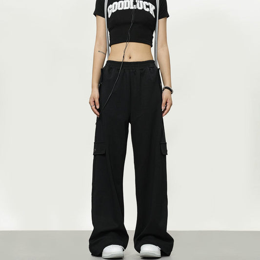 RTK (W) No. 3063 POCKET CASUAL DRAPE SWEATPANTS